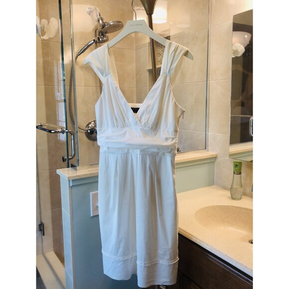 BCBG White Dress Sleeveless Size 0 - Picture 11 of 11